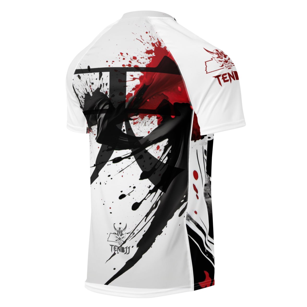 TENBJJ Oni Shadow Rash Guard, Back