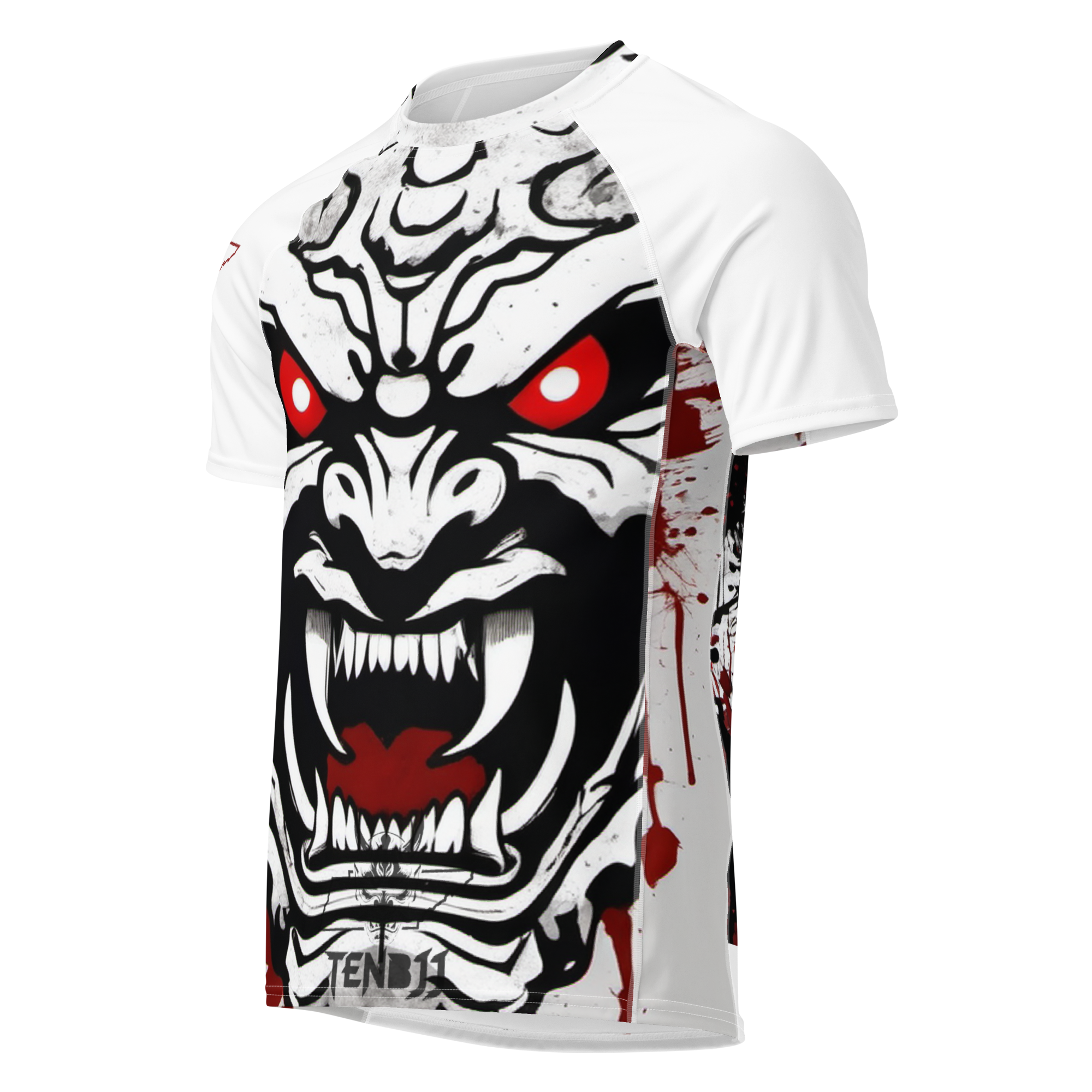 TENBJJ Oni Demon Rash Guard, Front